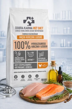 DOBRA KARMA Vet Diet Karma dla kota Układ Moczowy CPU HYPOALERGICZNA (1) (1)