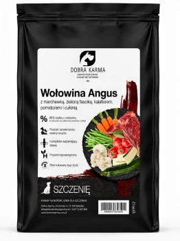 Dobra Karma Superfood 65 Wołowina Angus – karma dla szczeniąt SFR